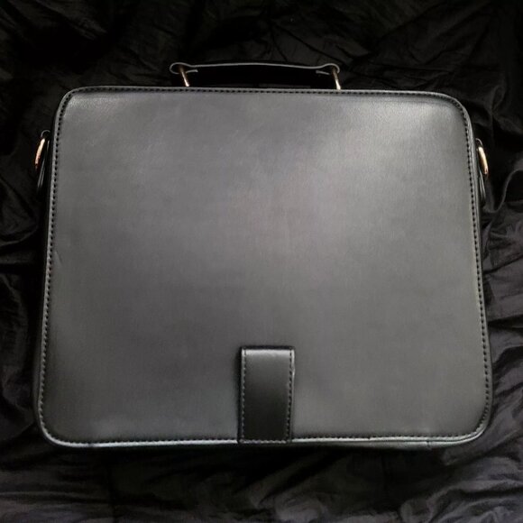 NEW Backstitch Bruja MexiWeen Bag Black White Pumpkin Halloween Spooky Crossbody - Picture 10 of 14